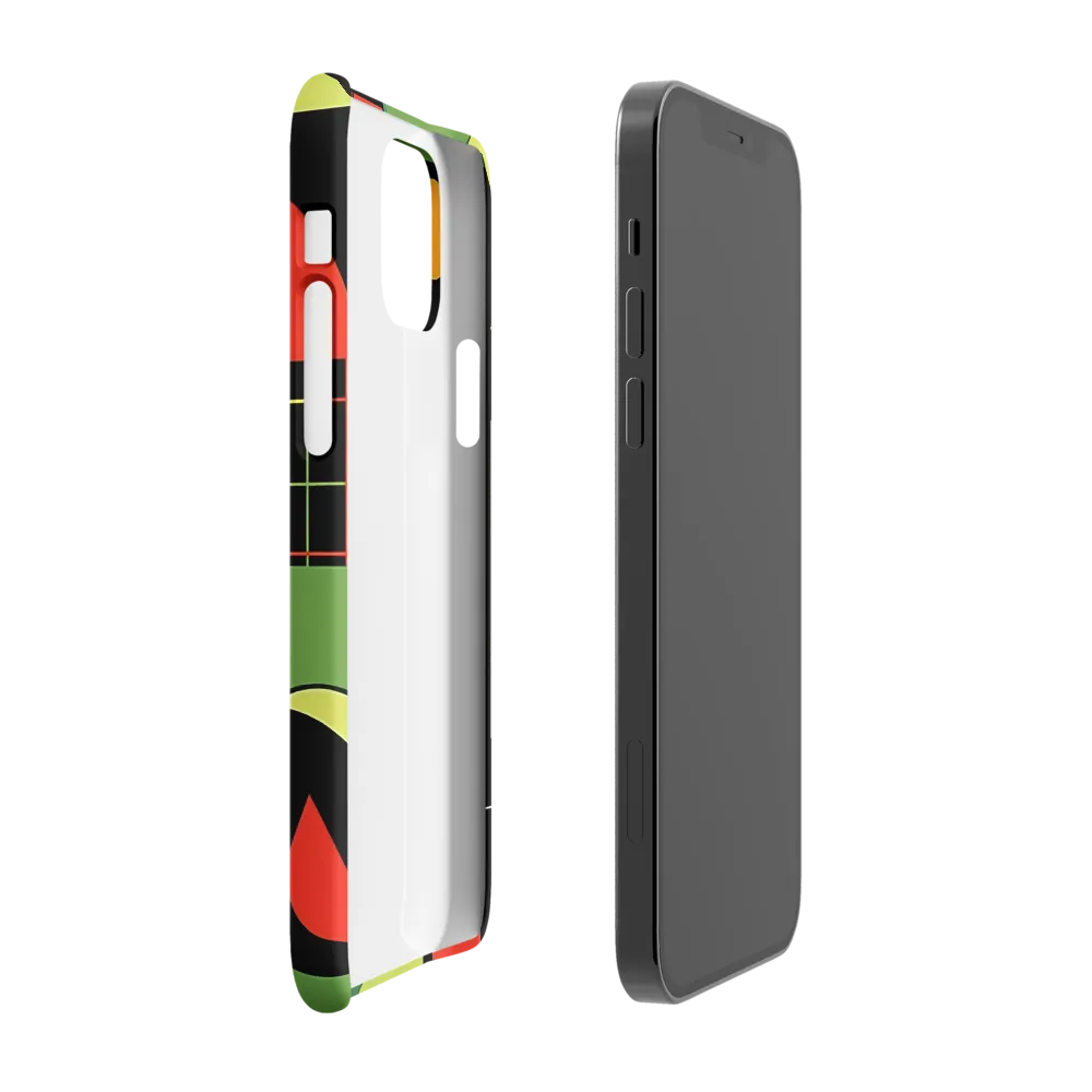 Geometric Harmony | Phone Case |  12 | Snap Case | Matte