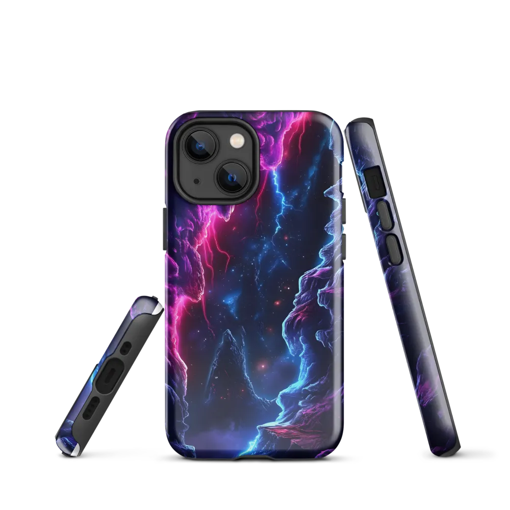 Neon Rift Between Stars