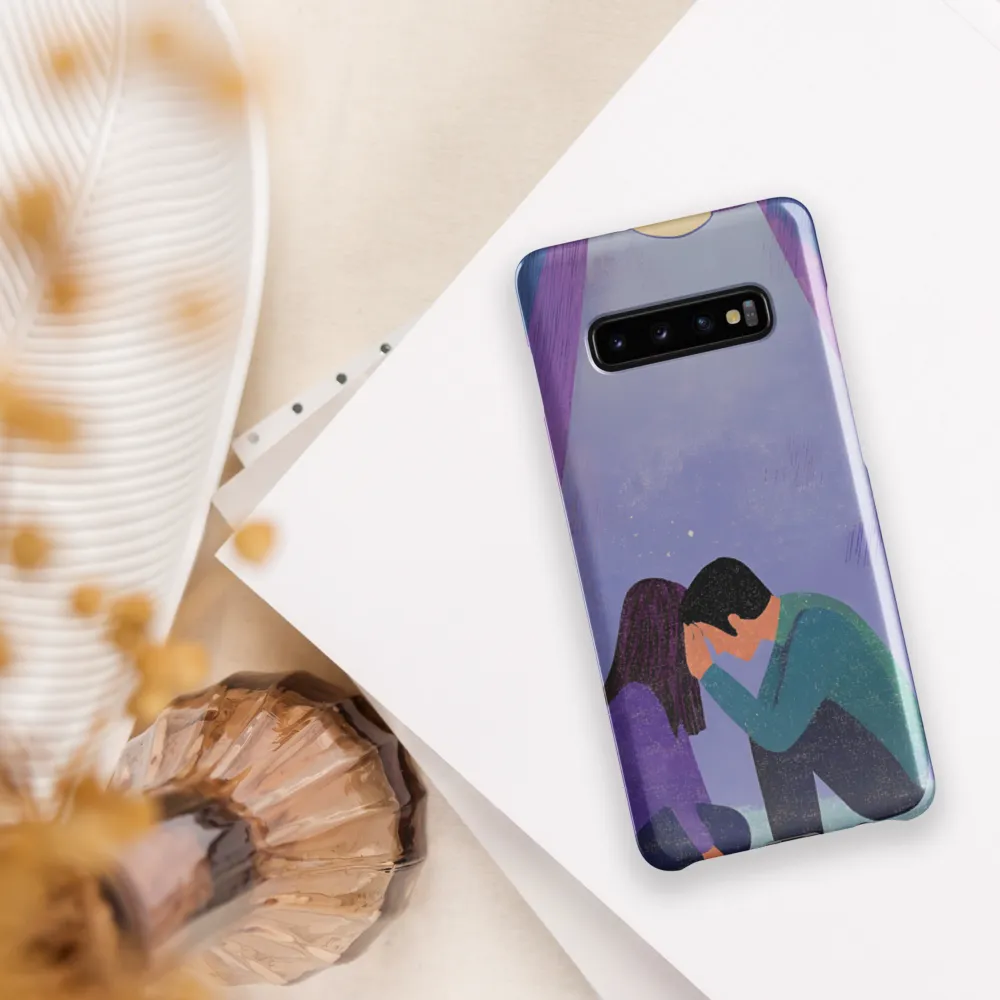 Together in Silence | Phone Case |  S10 Plus | Snap Case | Glossy