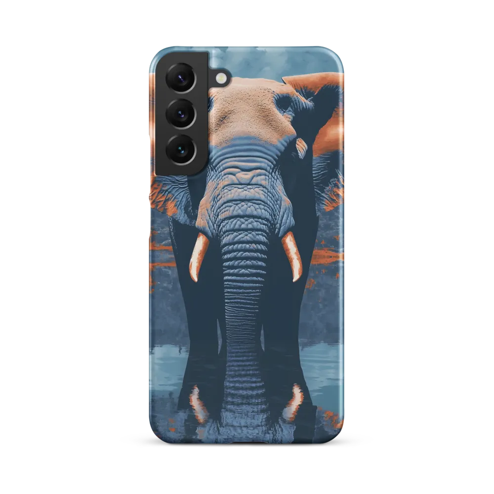 Majestic Reflection: The Elephant's Serenade