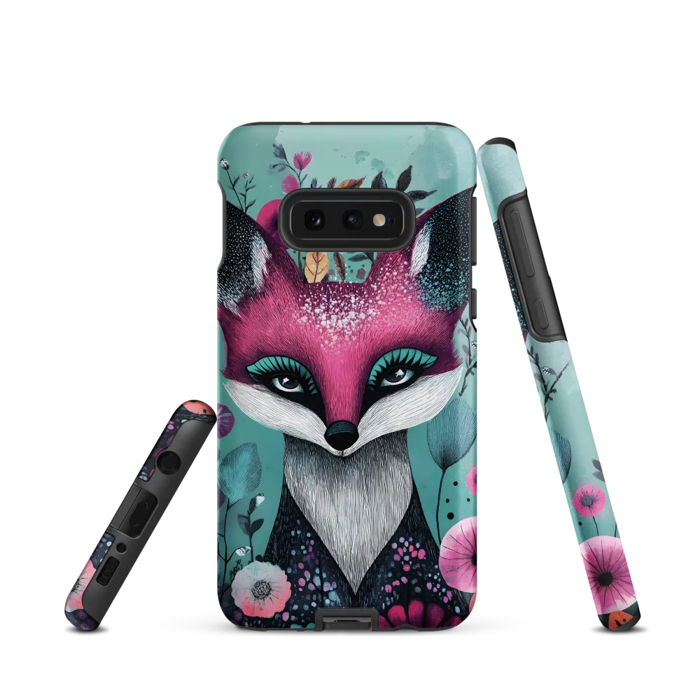 Whimsical Fox Among Blossoms