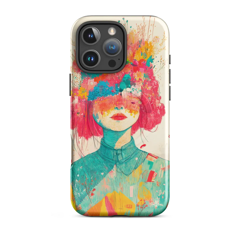 Whimsical Floral Portrait