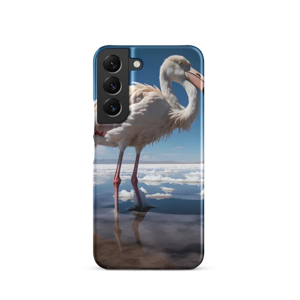 Graceful Solitude of a Flamingo