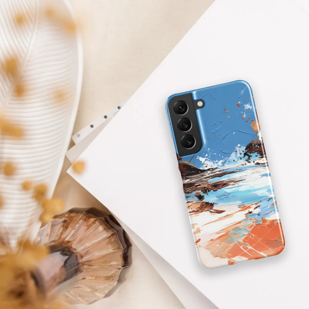 Echoes of the Earth | Phone Case |  S22 | Snap Case | Glossy