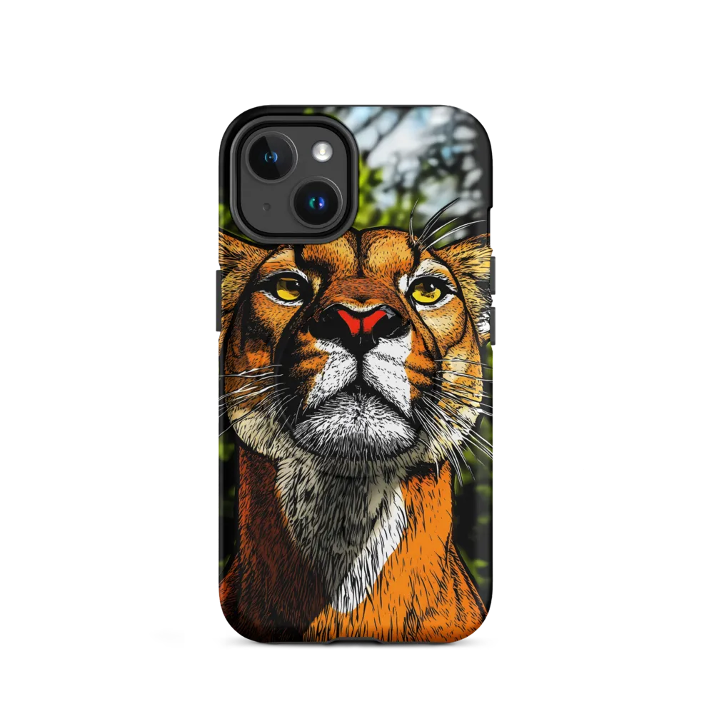 Regal Gaze: The Lioness in Focus