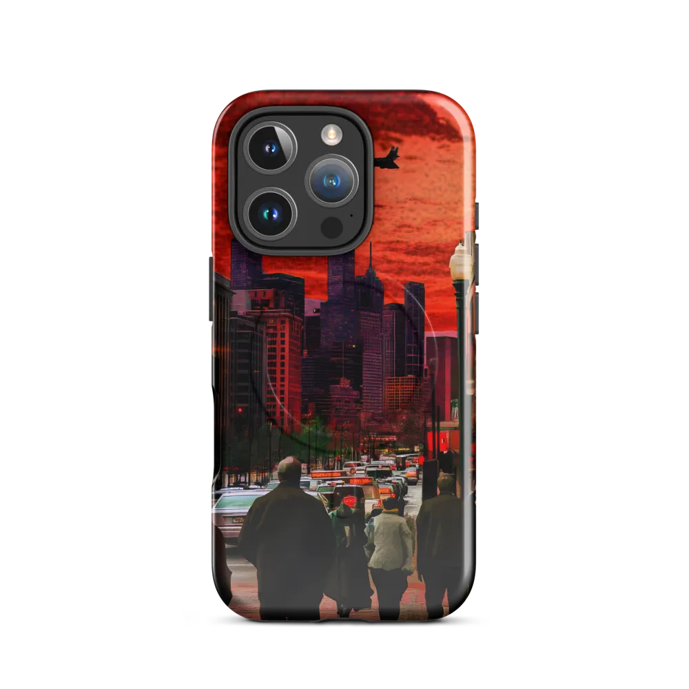 Urban Reverie: Stratospheric Shadows | Phone Case |  16 Pro | MagSafe® Tough Case | Glossy