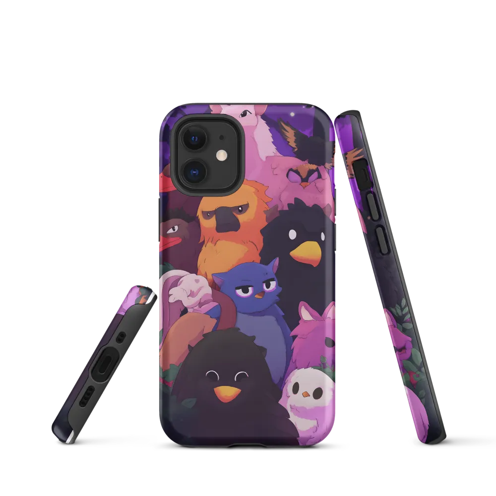 Whimsical Avian Gathering