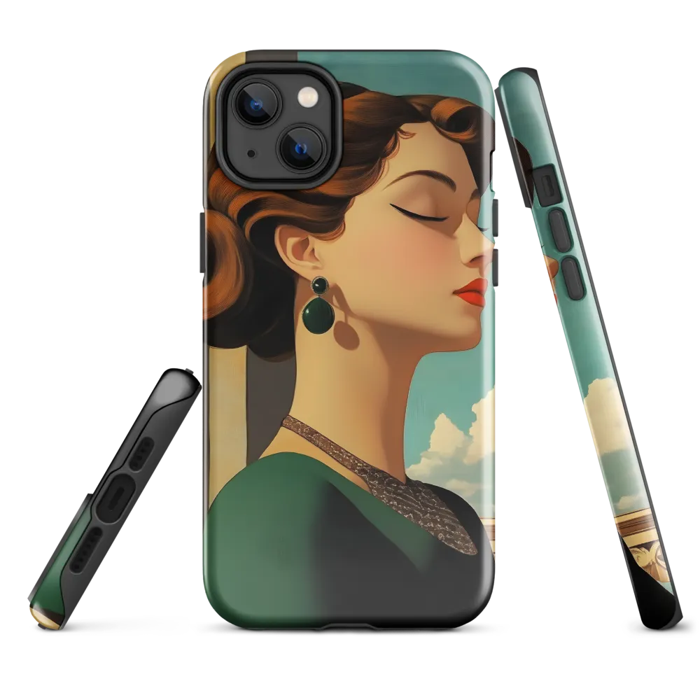 Elegance in Art Deco: A Portrait of Grace