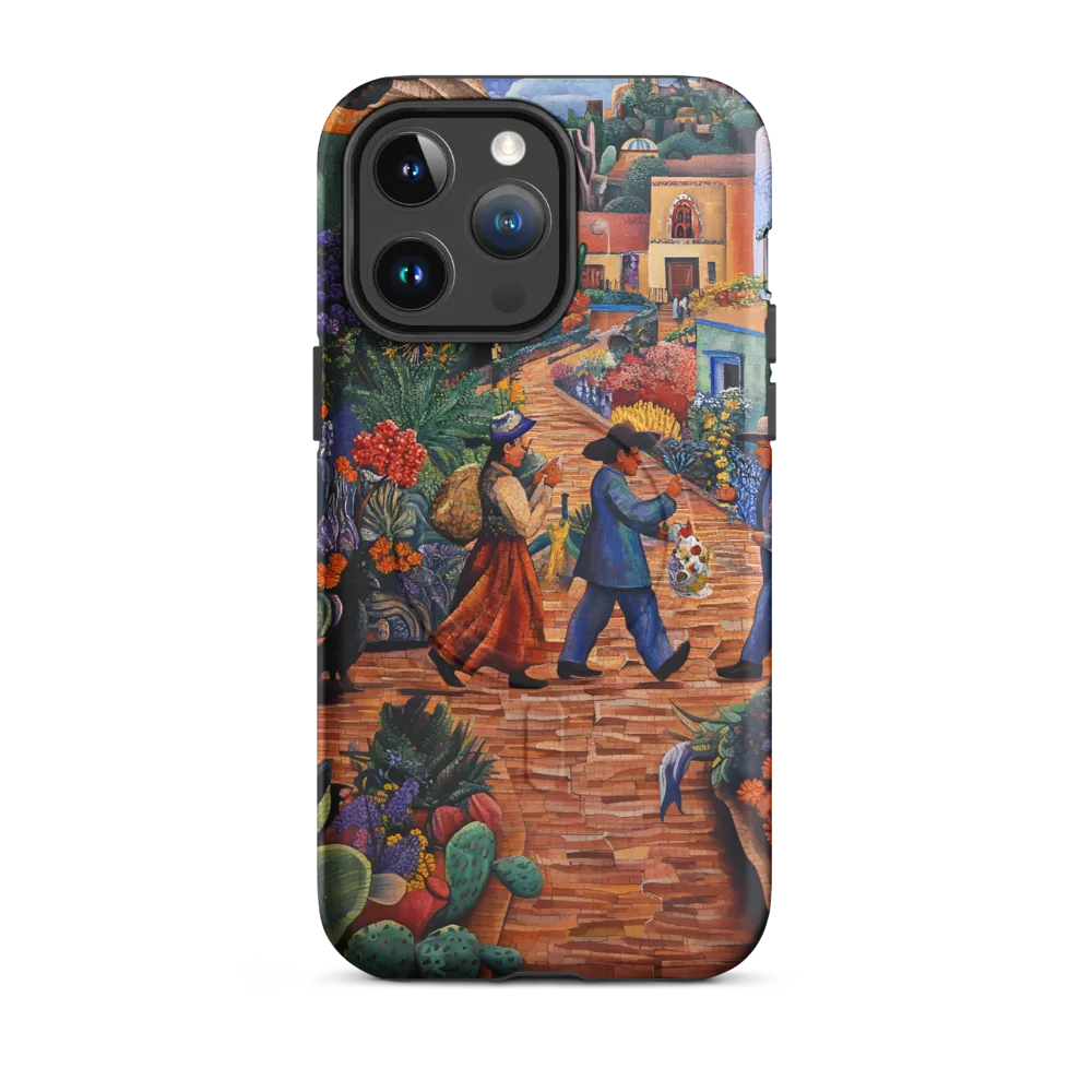 A Mosaic Journey Through Colorful Landscapes