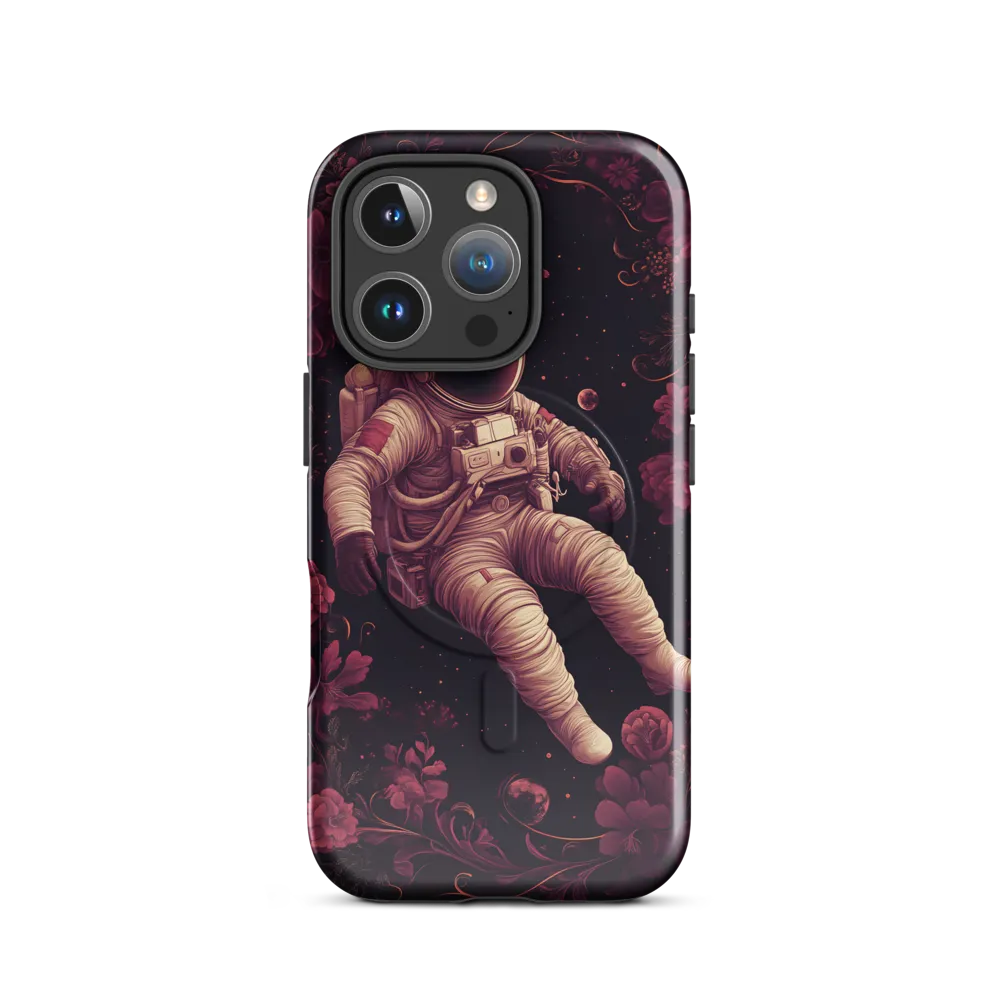 Cosmic Bloom: An Astronaut's Journey