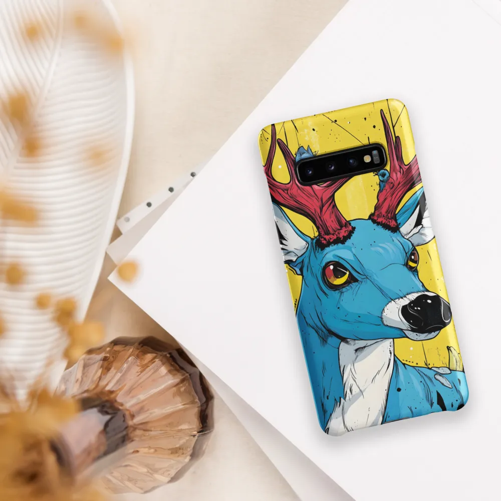 Vivid Antlers: A Modern Take on Nature