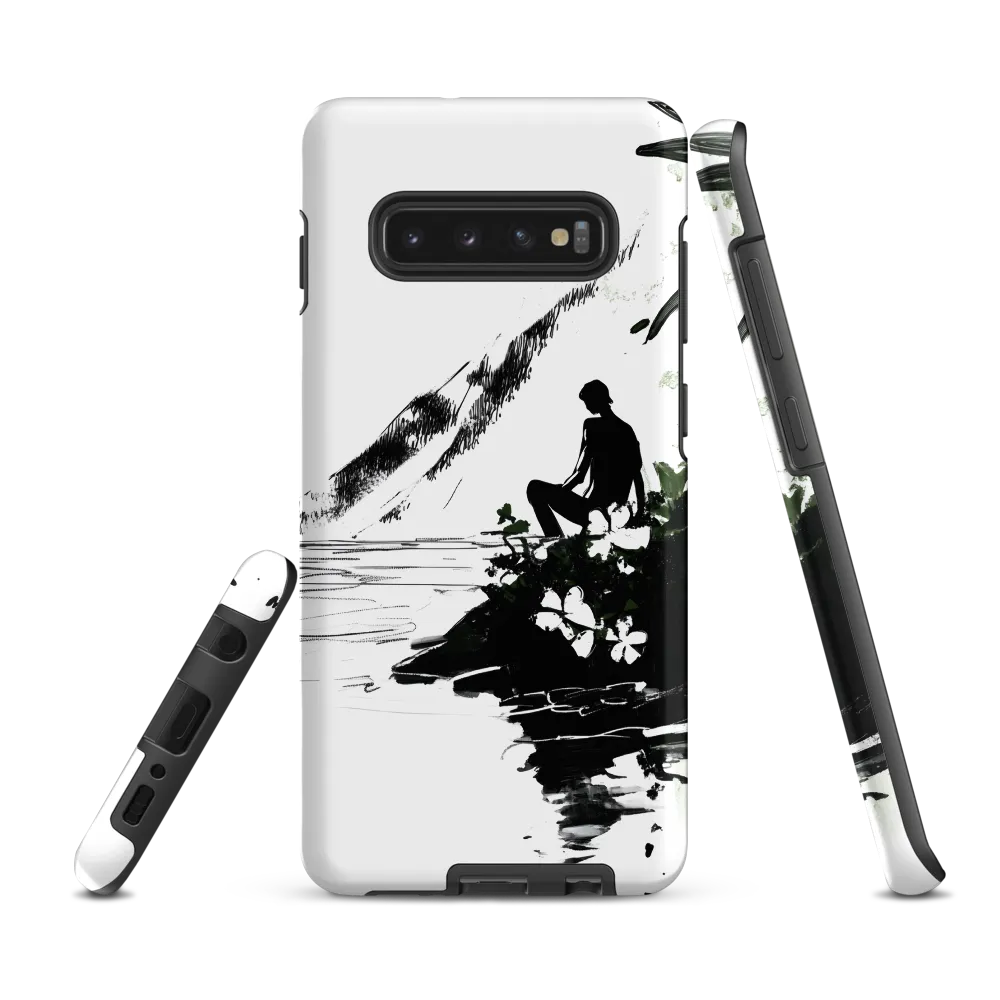 Contemplation by the Water | Phone Case |  S10 Plus | Tough Case | Matte