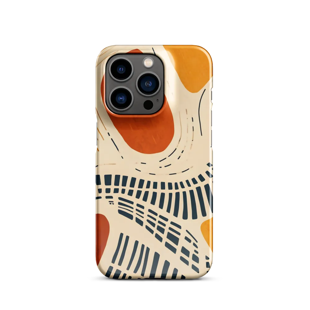 Urban Patterns in Harmony | Phone Case |  14 Pro | Snap Case | Glossy