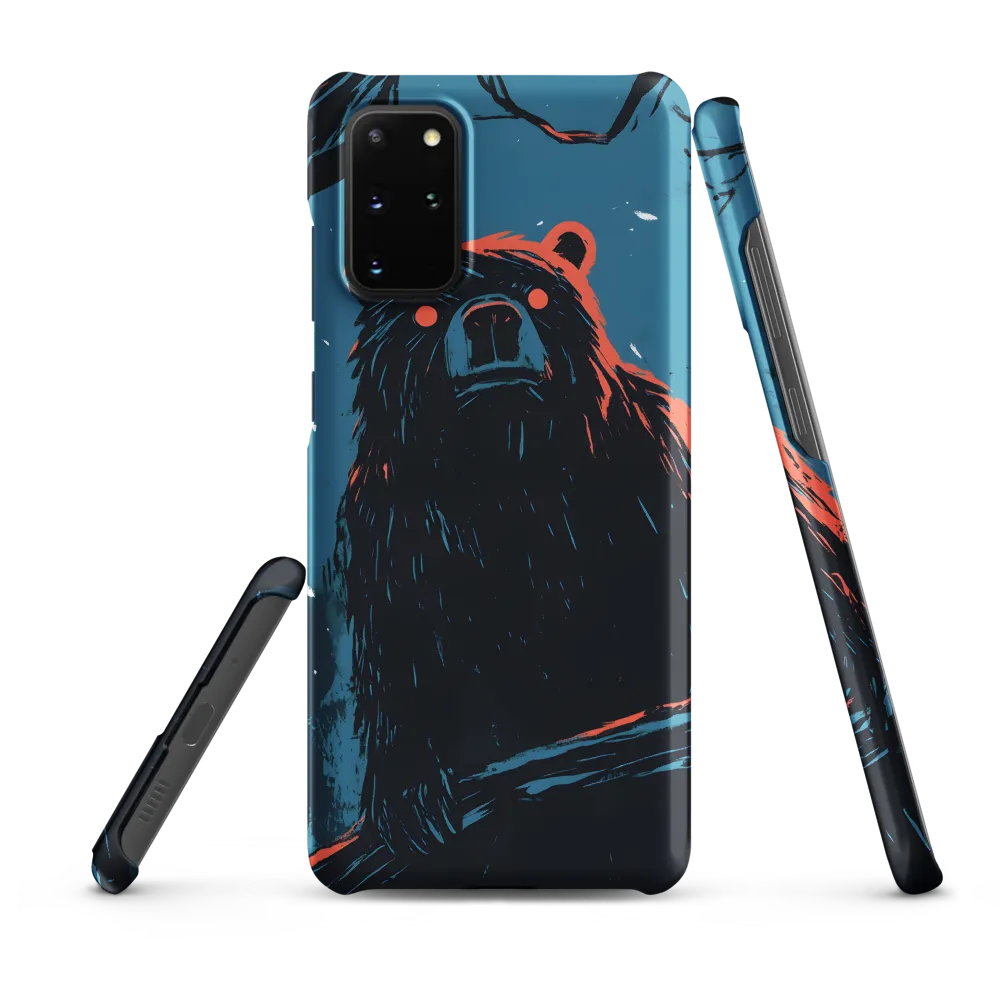 Eerie Majesty: A Bear in the Night