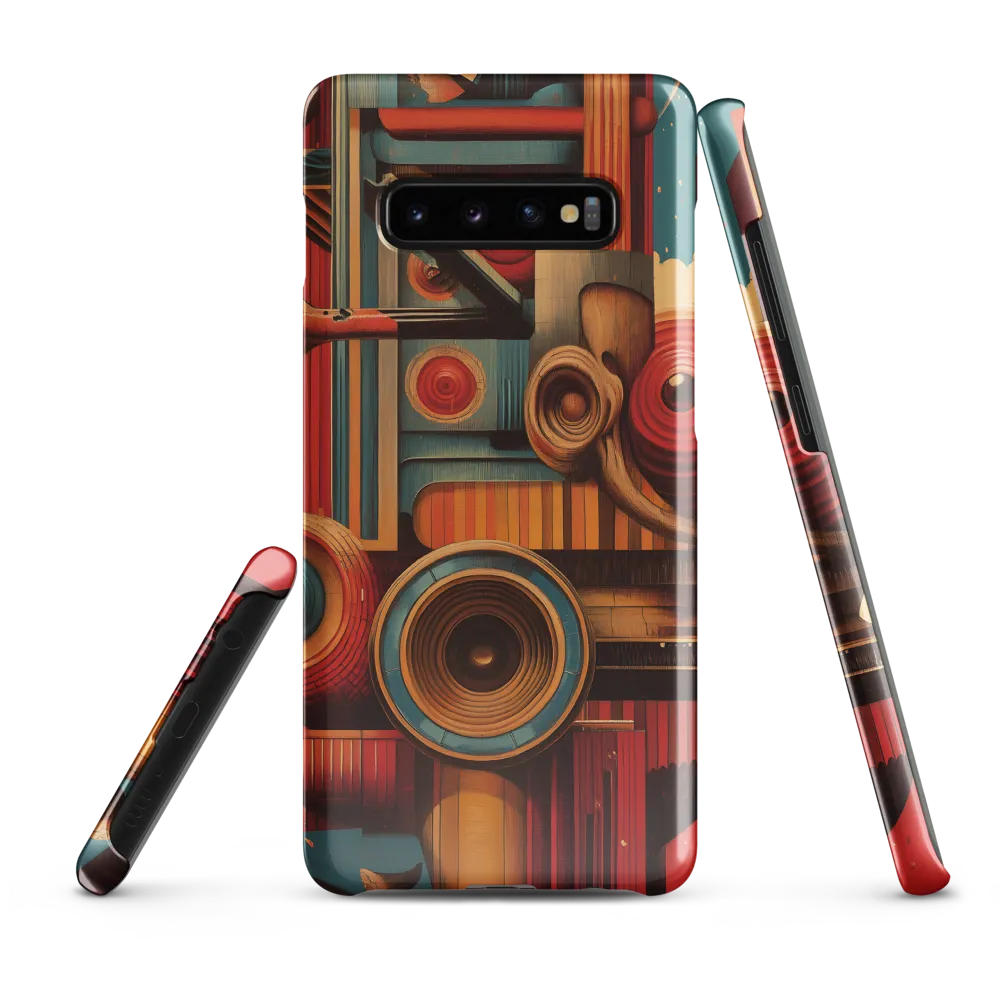 Geometric Symphony | Phone Case |  S10 Plus | Snap Case | Glossy