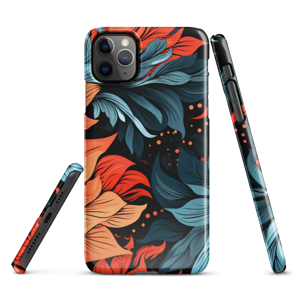 Floral Symphony in Color | Phone Case |  11 Pro Max | Snap Case | Glossy