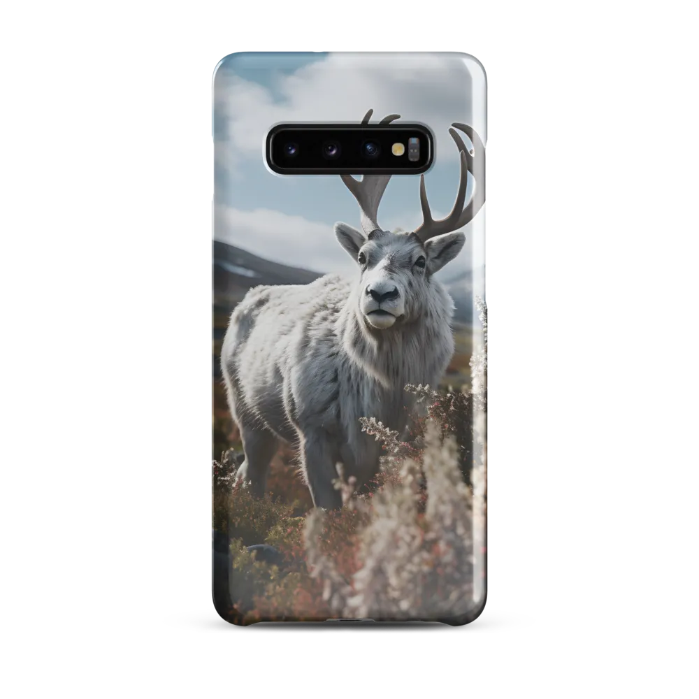 Majestic Harmony: The Reindeer in Nature | Phone Case |  S10 Plus | Snap Case | Glossy