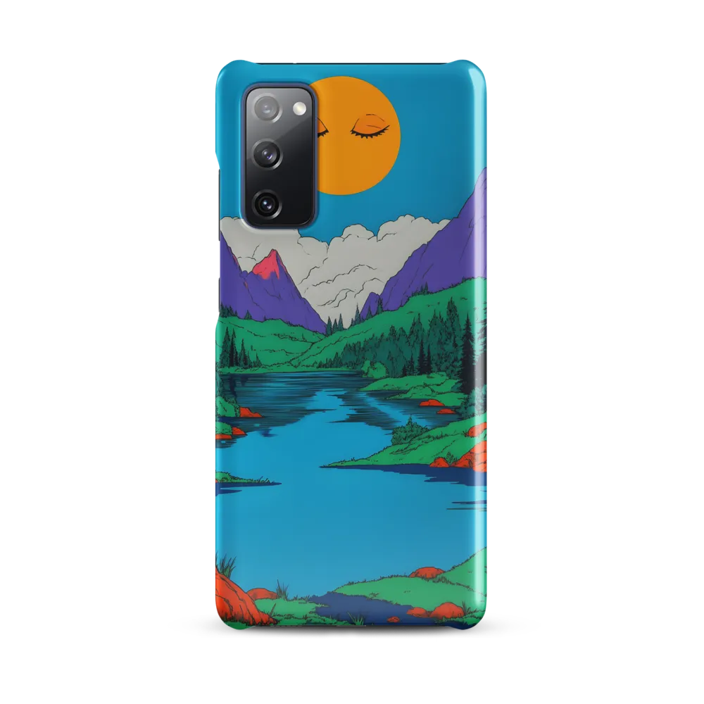 Whimsical Serenity in Vibrant Colors