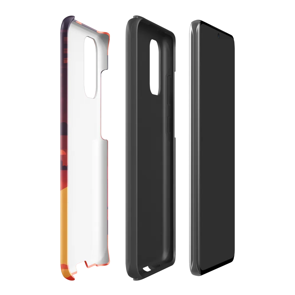 Urban Dusk: A Symphony of Cityscapes | Phone Case |  S20 Plus | Tough Case | Glossy