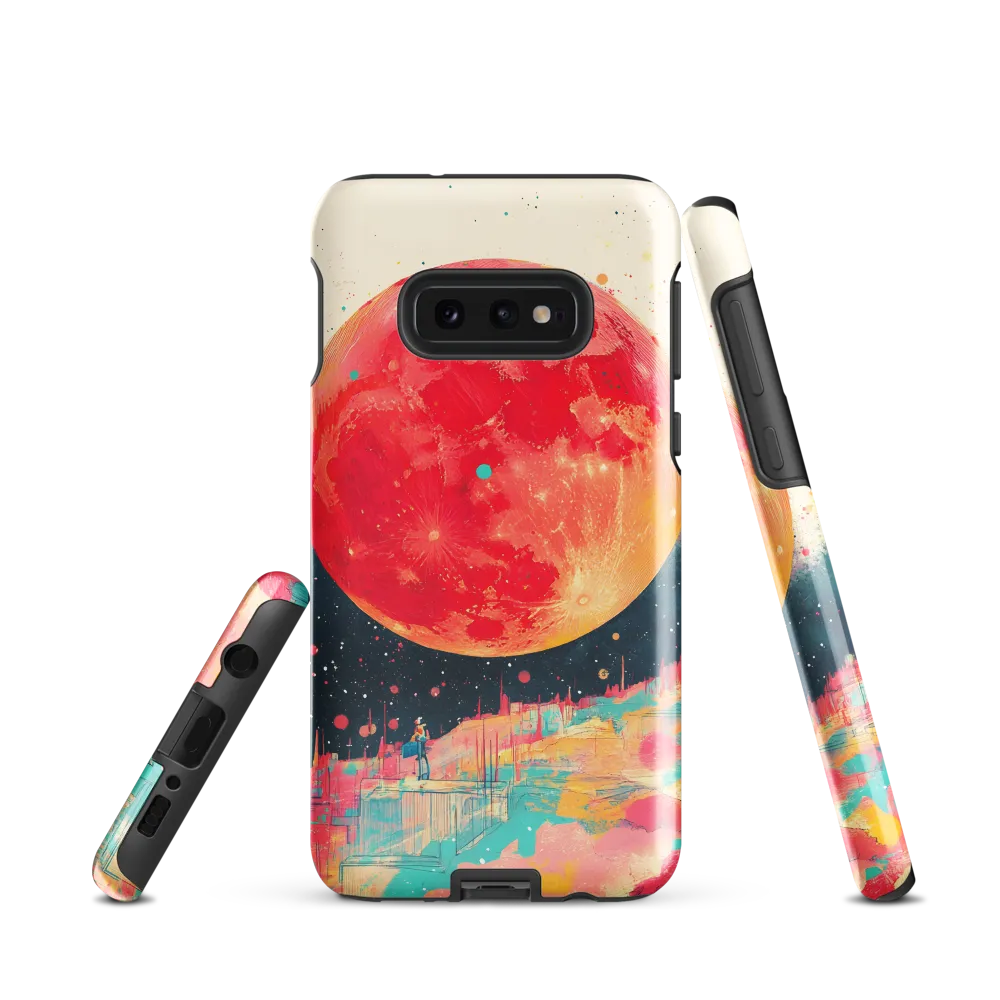 Crimson Dreams: A Lunar Exploration
