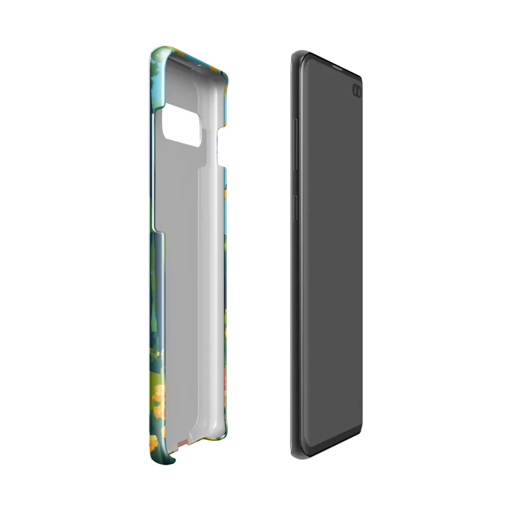 The Winding Path of Nature | Phone Case |  S10 | Snap Case | Glossy