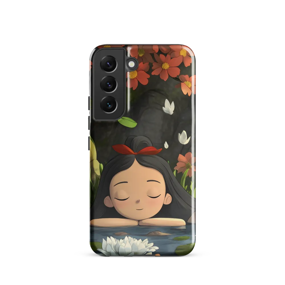 Tranquility by the Waterside | Phone Case |  S22 | Tough Case | Glossy