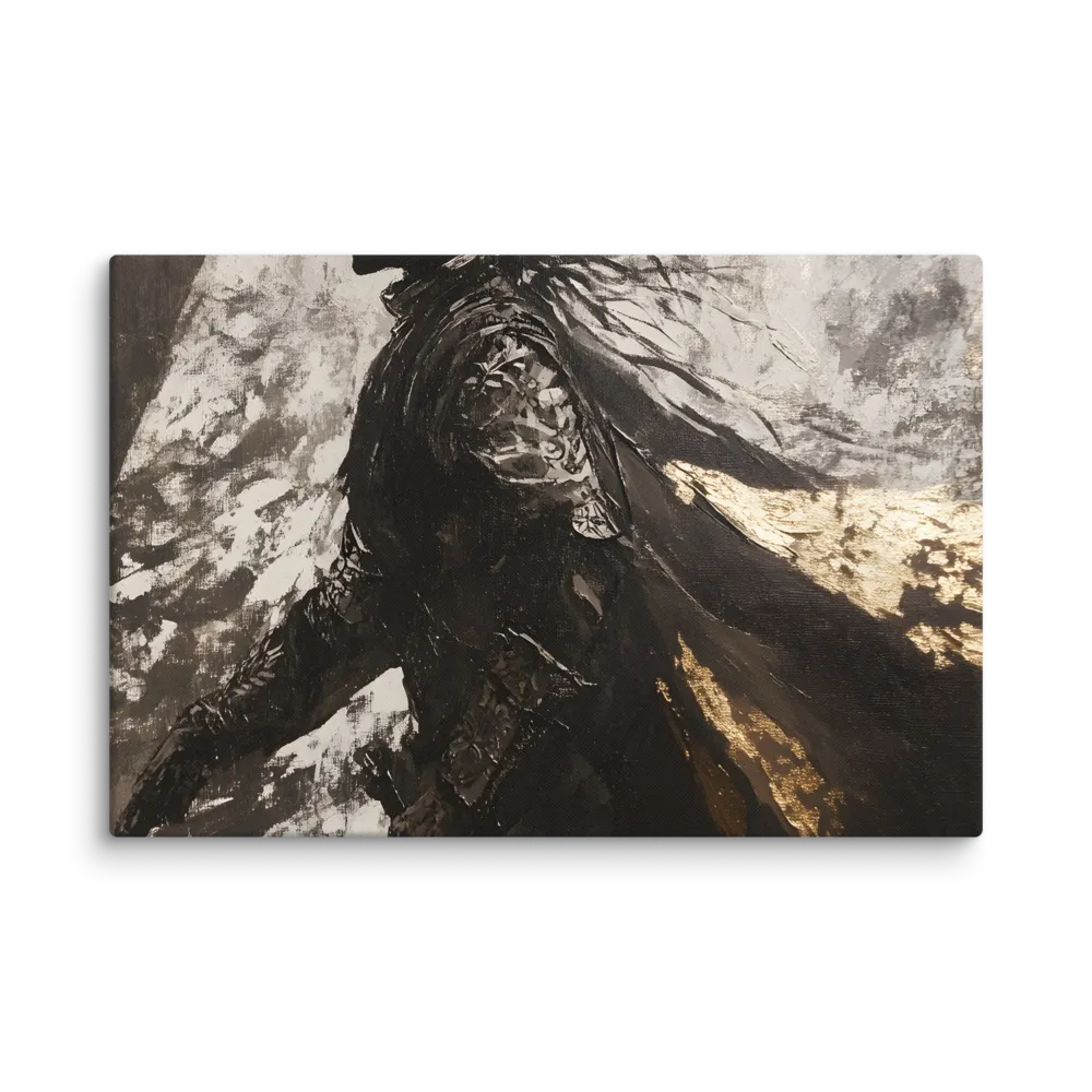 The Silhouette of Valor | Canvas | 20″×30″