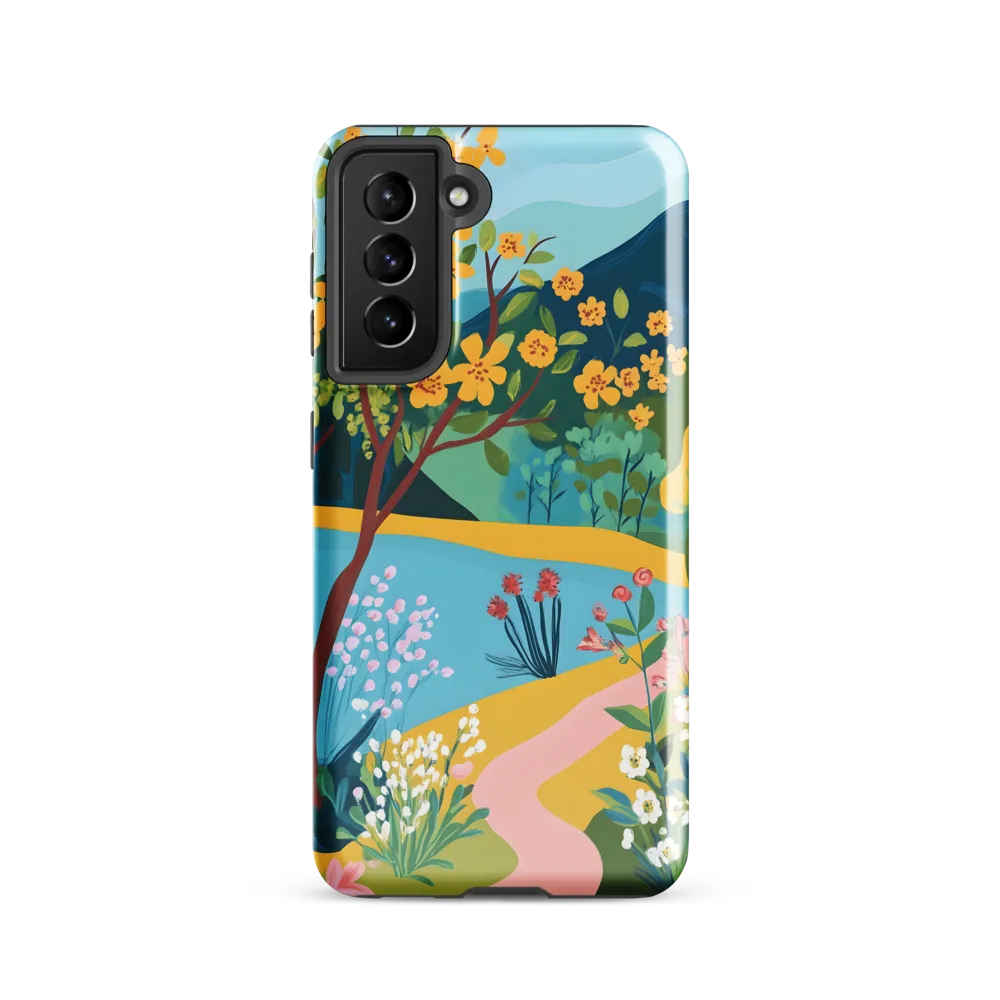 Blossoms by the Tranquil Waters