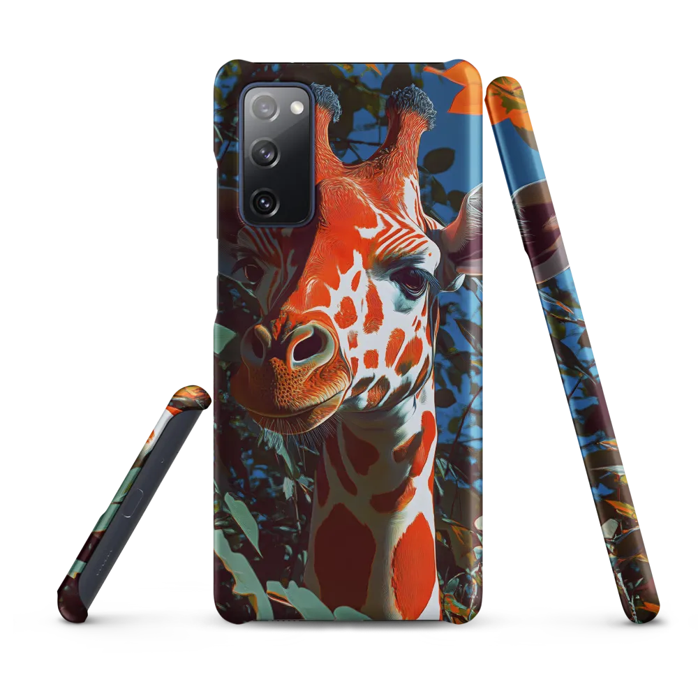 Giraffe in the Lush Canopy