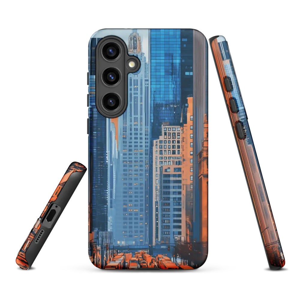 Orange & Blue: Avenue of Towers