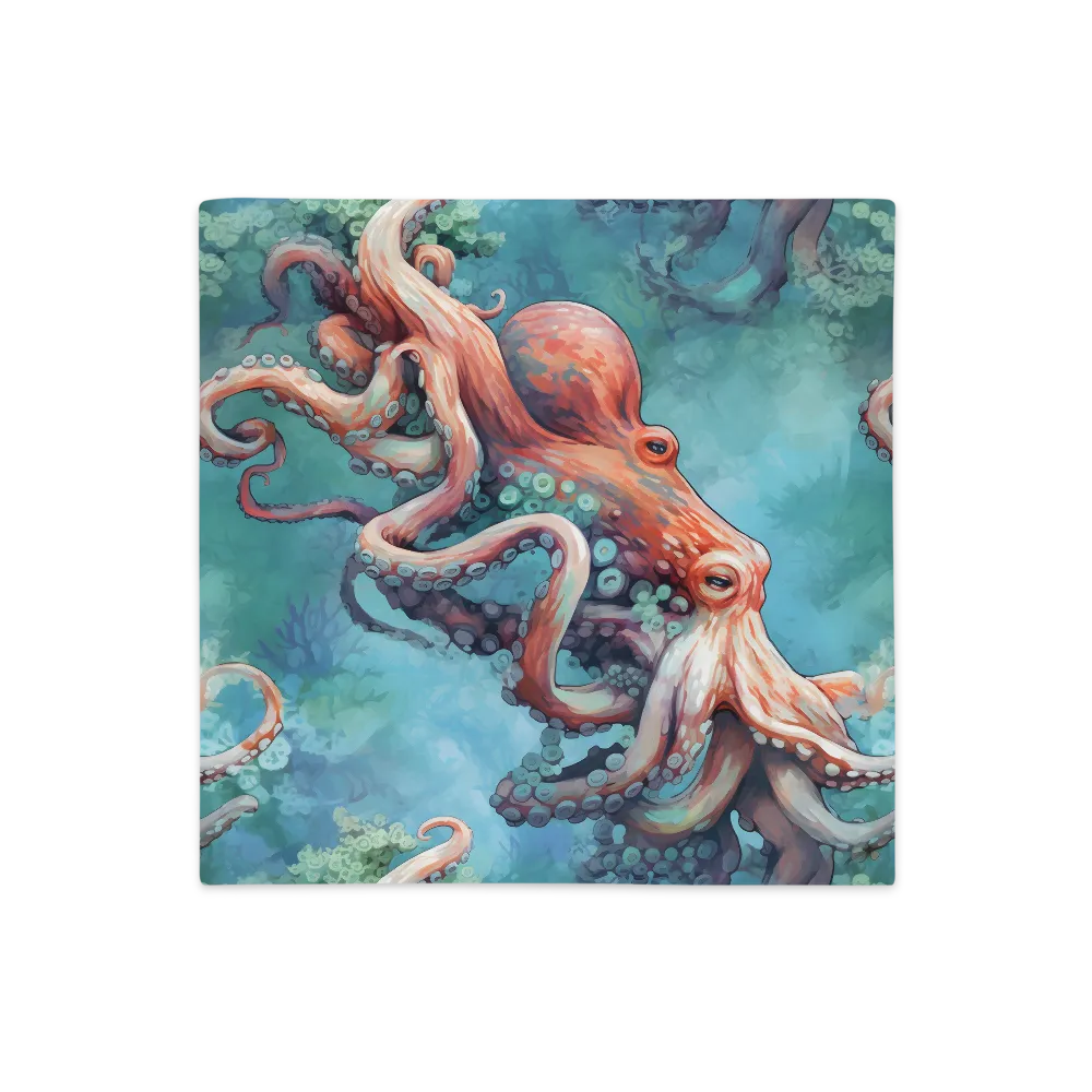 Dancing in the Depths | Pillow Case | 18″×18″