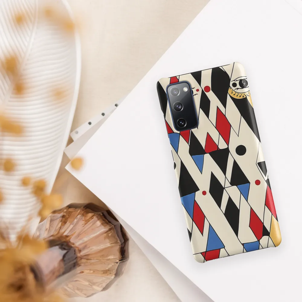 Dynamic Geometric Symphony | Phone Case |  S20 FE | Snap Case | Matte
