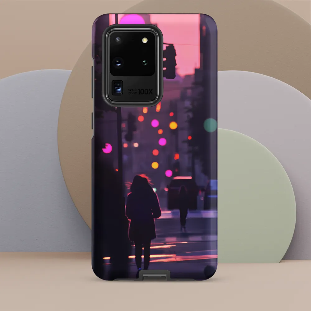 City Silhouettes at Dusk | Phone Case |  S20 Ultra | Tough Case | Matte