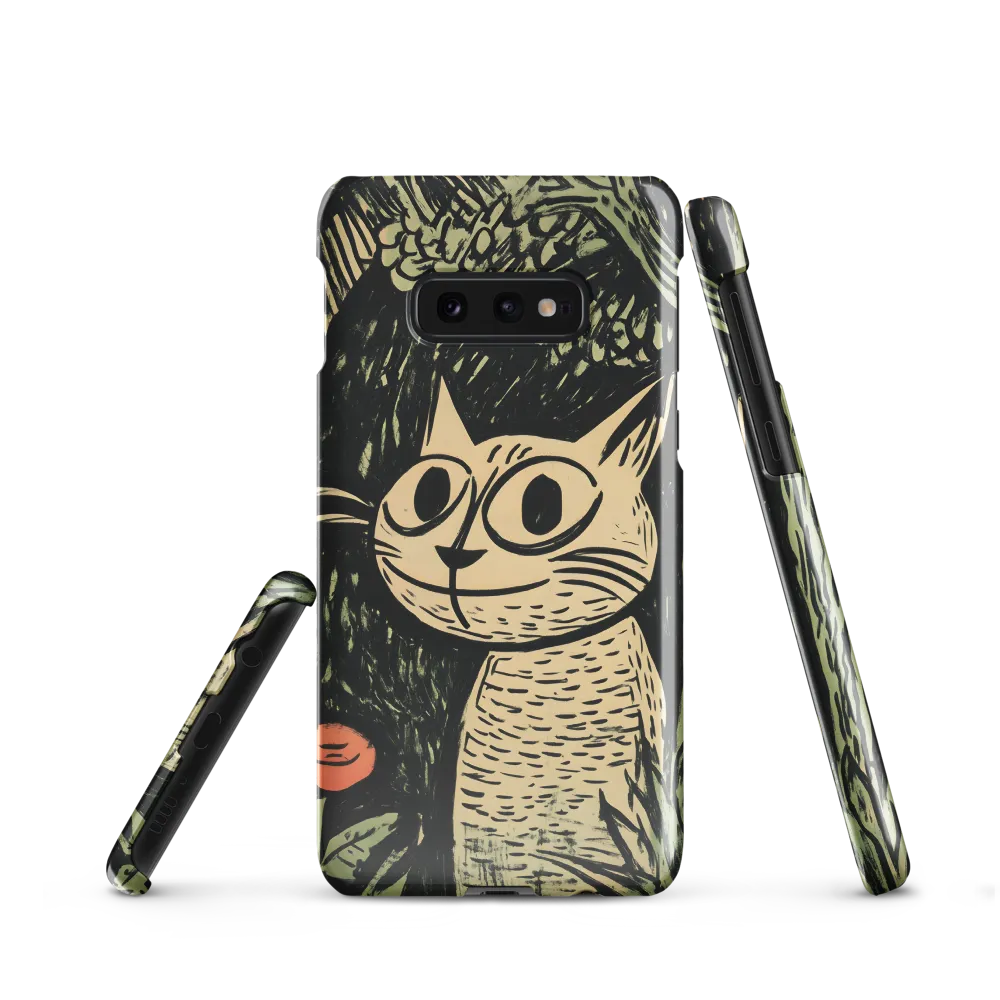 Whimsical Cat in the Forest