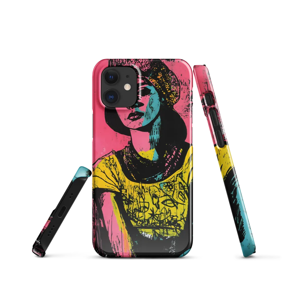 Urban Elegance: A Graffiti Portrait