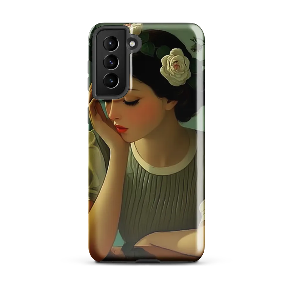 Whispers of Serenity | Phone Case |  S21 Plus | Tough Case | Glossy