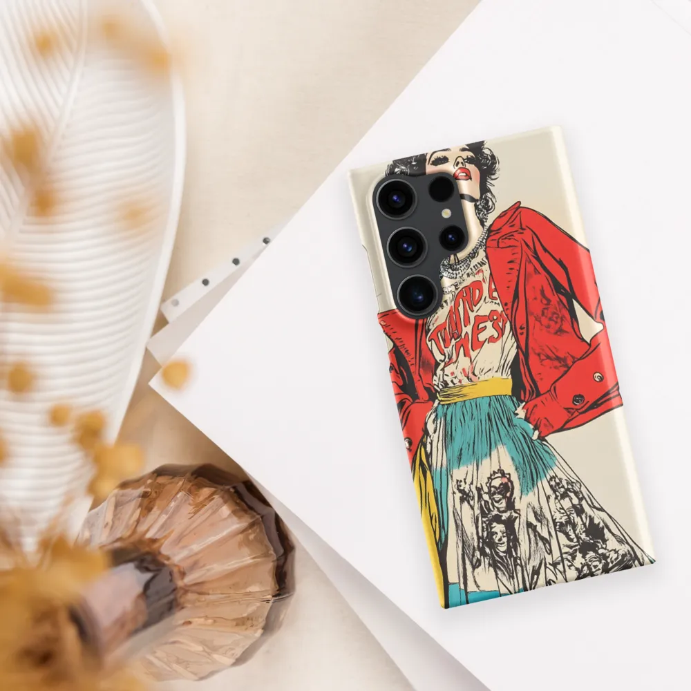 Vibrant Elegance: A Pop Art Fashion Statement