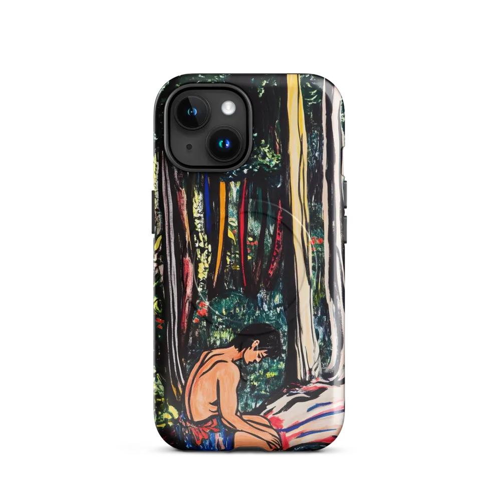 Contemplation in Nature | Phone Case |  15 | MagSafe® Tough Case | Glossy