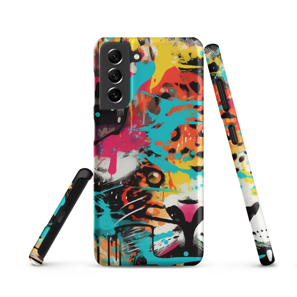 Fierce Fusion: Tiger and Lion in Graffiti
