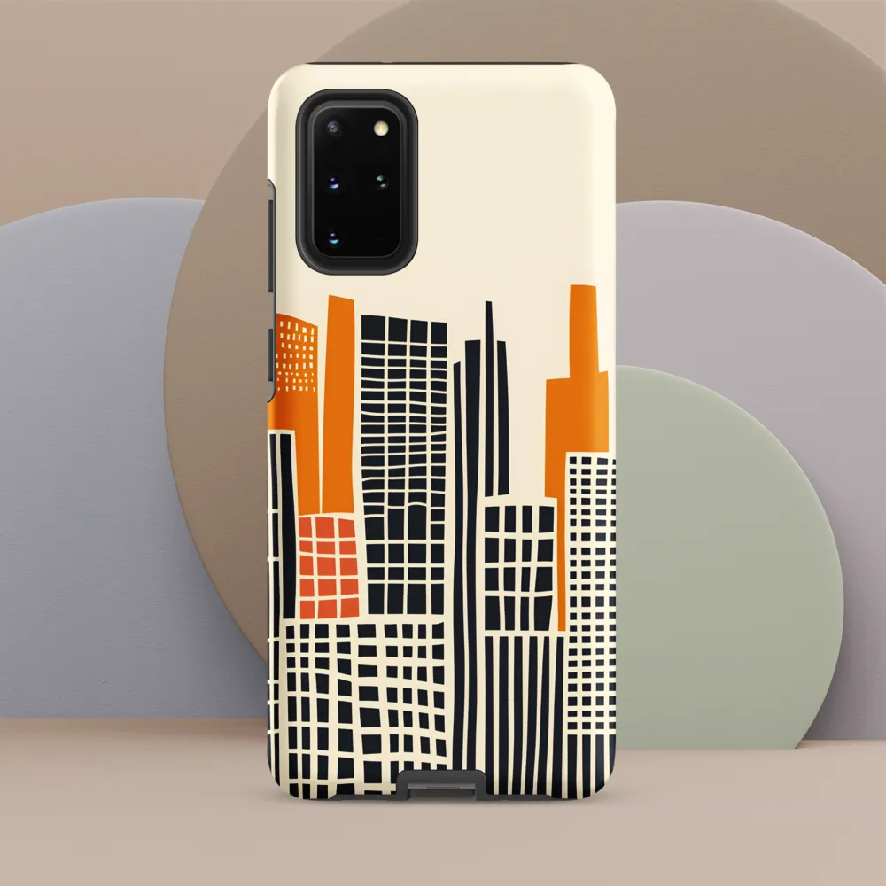 Urban Rhythms: A Graphic Cityscape