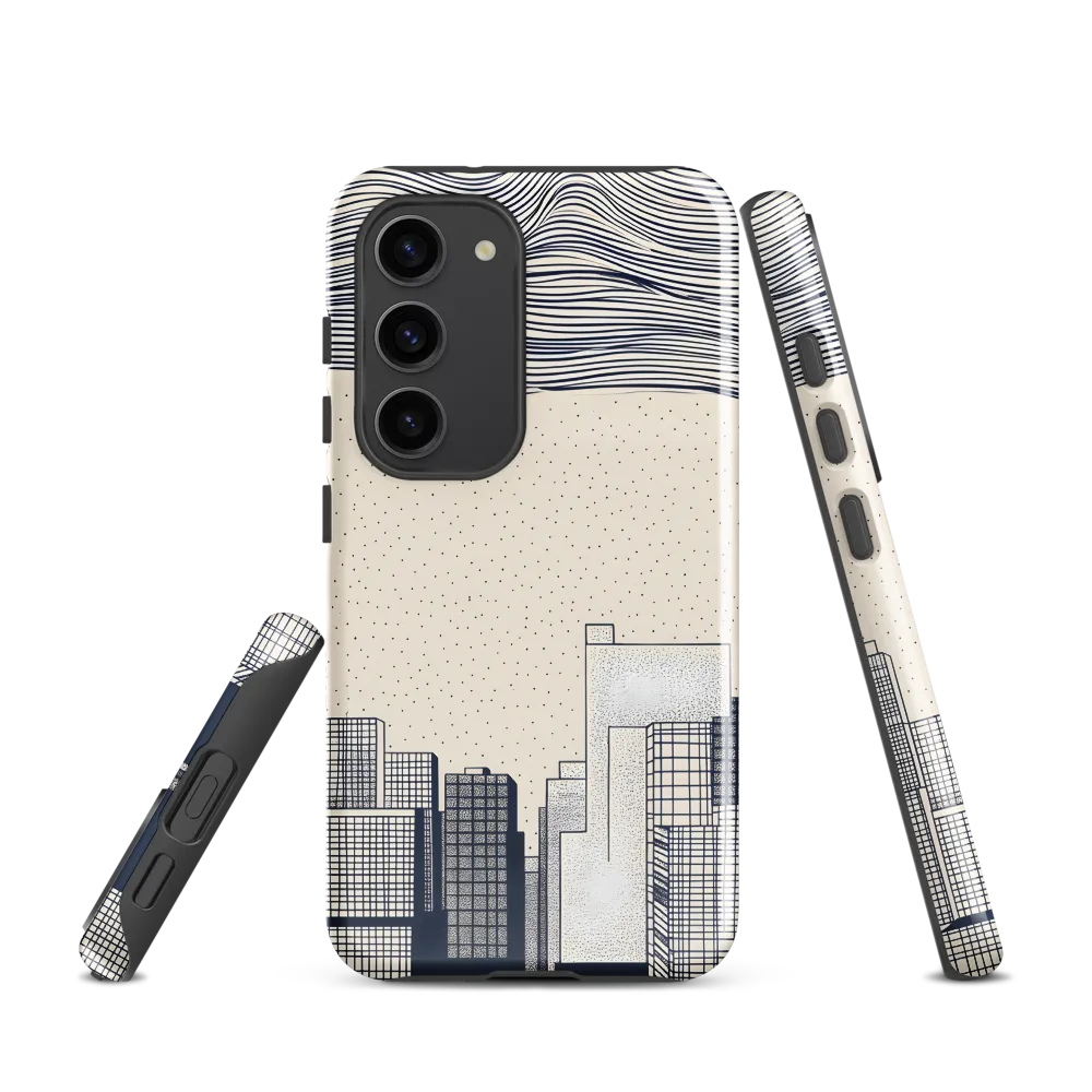 Urban Patterns: A Minimalist Skyline