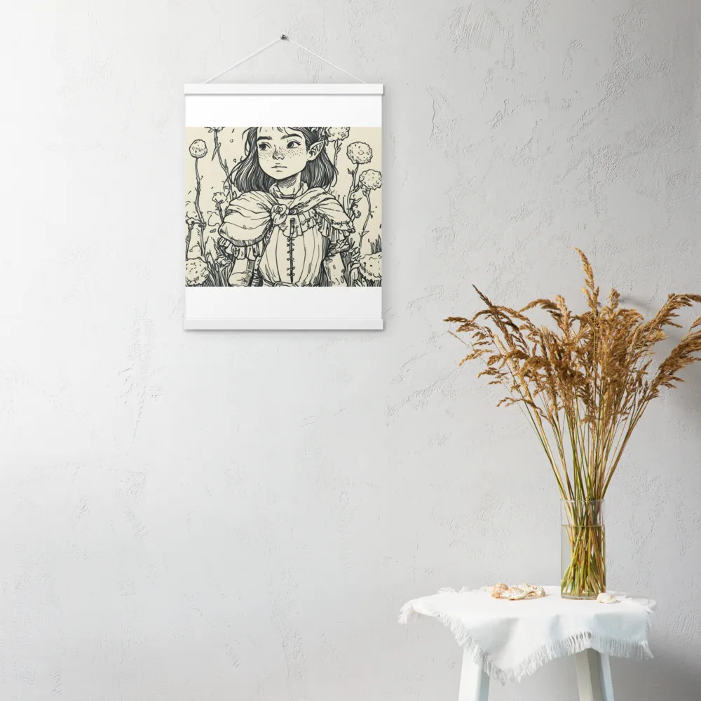 A Young Guardian of Nature | Poster With White Wood Hanger | 16″×20″