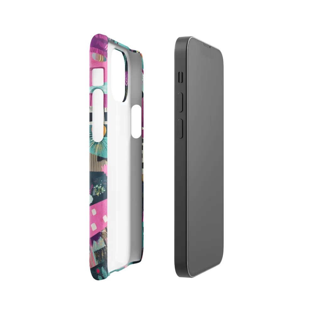 Whimsical Journey Through a Vibrant Landscape | Phone Case |  13 Mini | Snap Case | Glossy