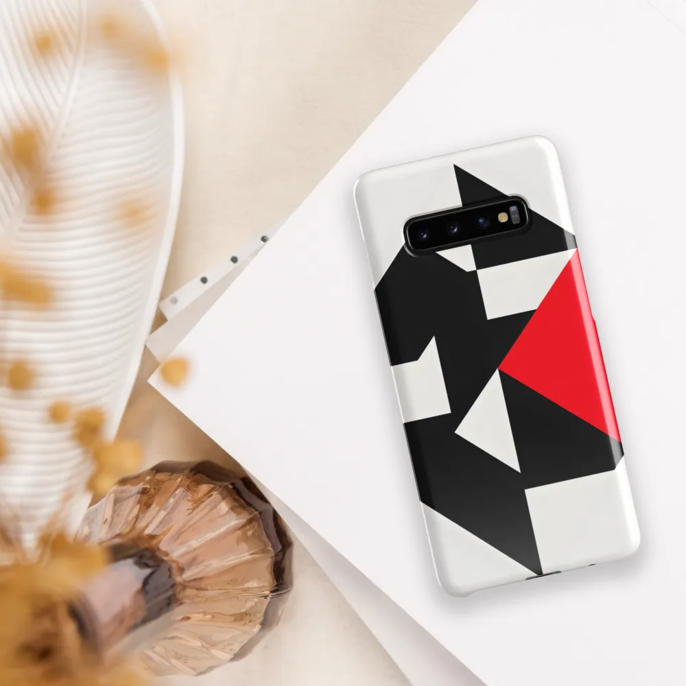 Dynamic Geometric Harmony | Phone Case |  S10 Plus | Snap Case | Glossy