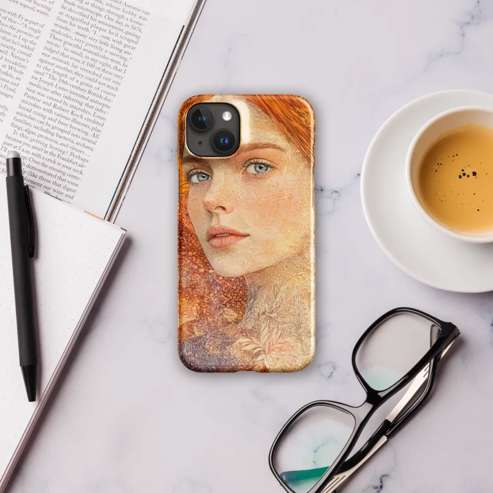Embracing Autumn's Glow | Phone Case |  15 Plus | Snap Case | Glossy