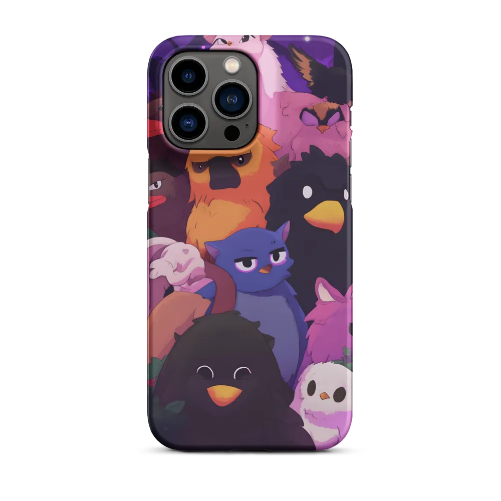 Whimsical Avian Gathering
