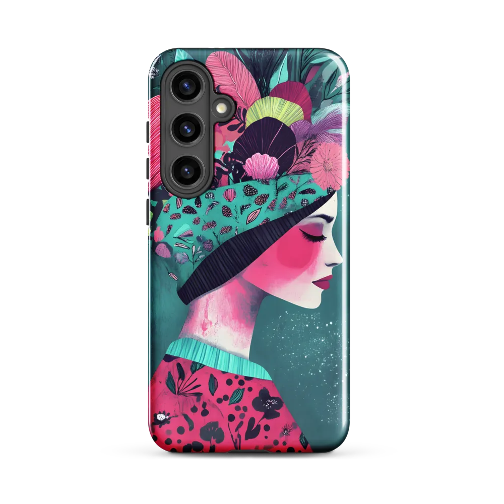Whimsical Floral Portrait