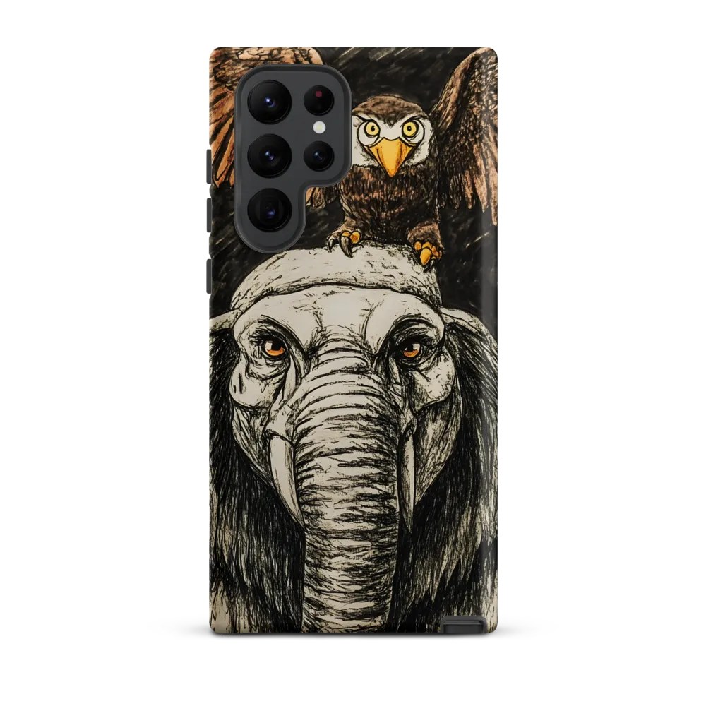 Strength and Wisdom: The Guardians of Nature | Phone Case |  S22 Ultra | Tough Case | Matte