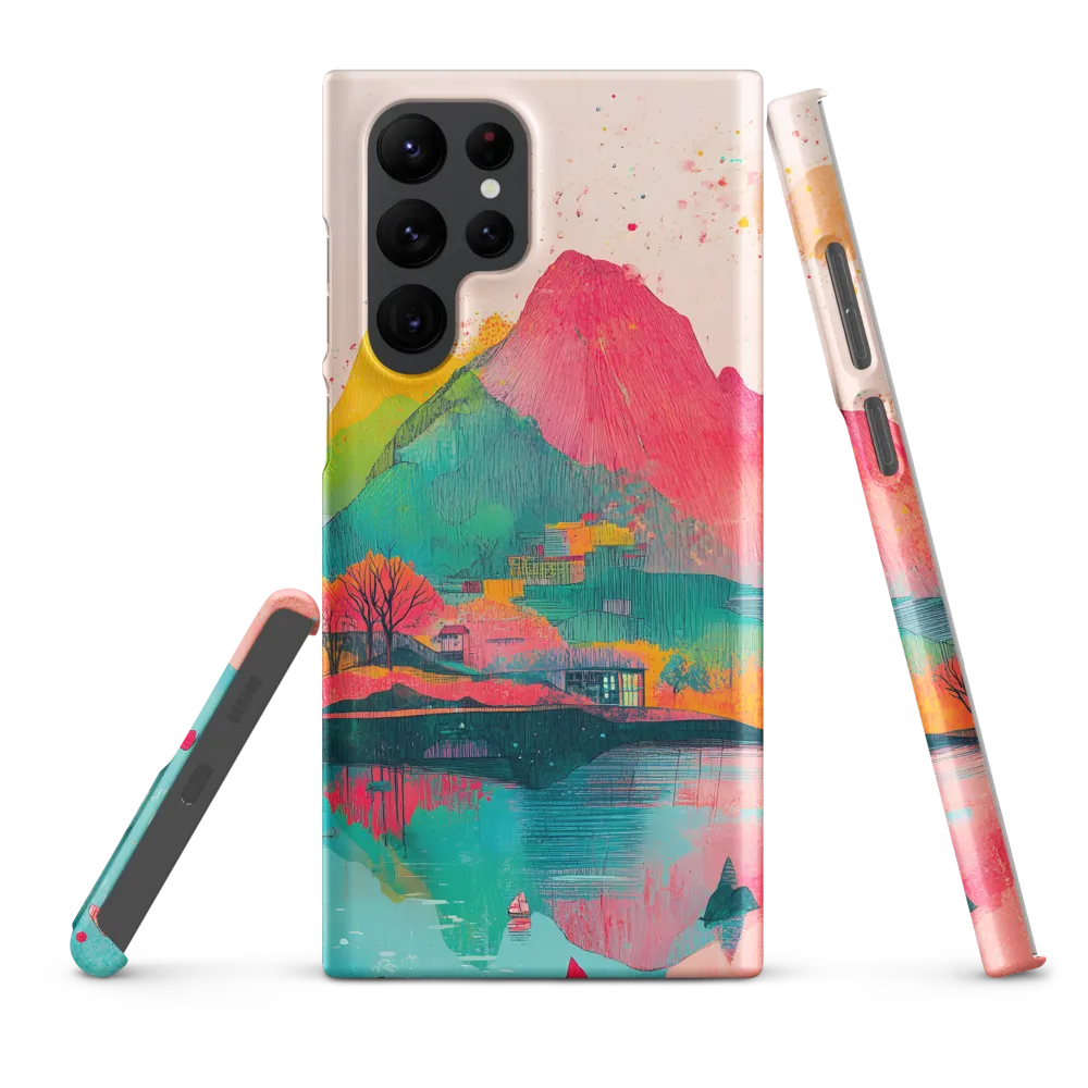 Vibrant Serenity: A Surreal Landscape