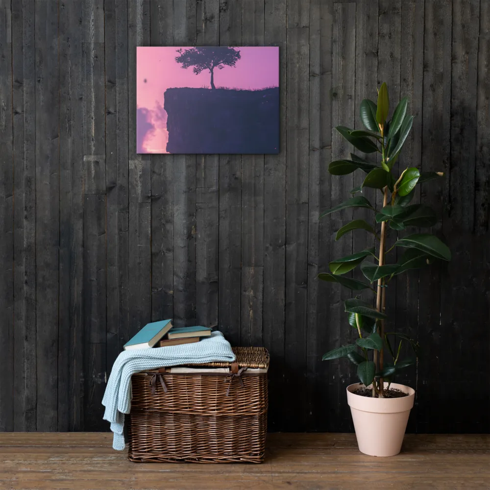 Solitude on the Edge | Thin Canvas | 18″×24″